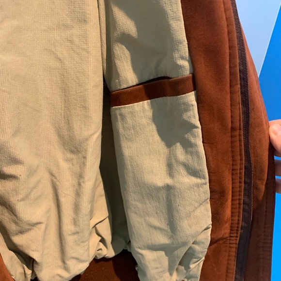 Men’s brown suede jacket by High Fashion, crafted in Italy. - Picture 4 of 5